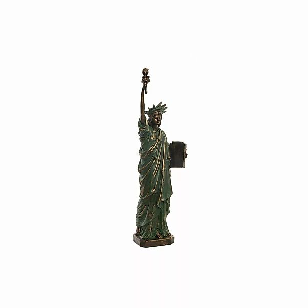 Deko-figur Dkd Home Decor Statue Of Liberty Golden Grün Harz (15 X 10 X 48 günstig online kaufen