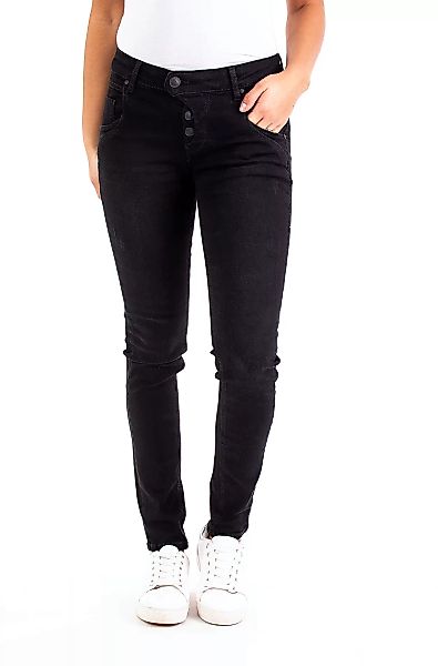 Blue Monkey Jeans Manie 3581 Skinny Fit black günstig online kaufen