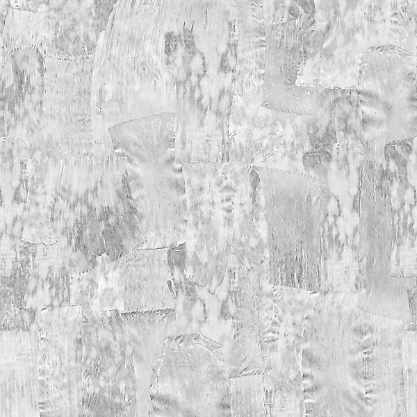 Tapetenmuster A4-Format Vliestapete Fossil Flower Plain Light Grey Hellgrau günstig online kaufen