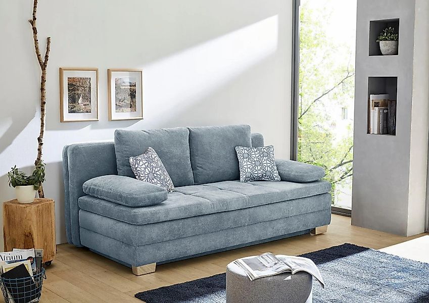 Jockenhöfer Gruppe Schlafsofa "Lincoln" mit Bettfunktion und Bettkasten, al günstig online kaufen