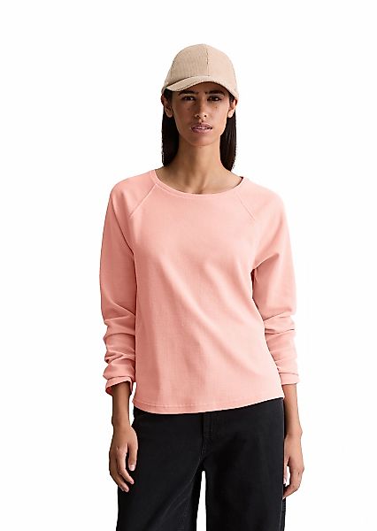 Marc OPolo DENIM Langarmshirt "aus weichem Waffle-Jersey" günstig online kaufen