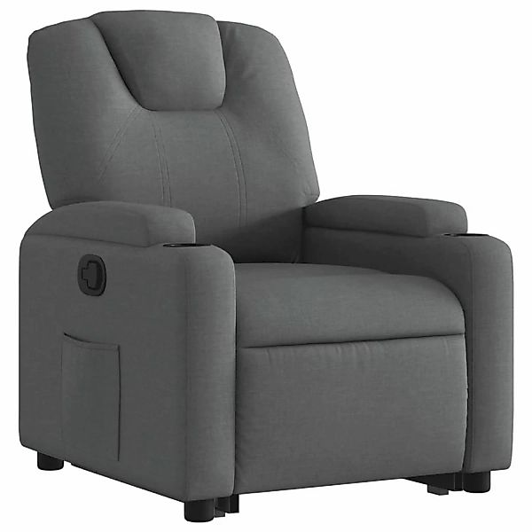 vidaXL Relaxsessel mit Aufstehhilfe Dunkelgrau Stoff Modell 20 günstig online kaufen