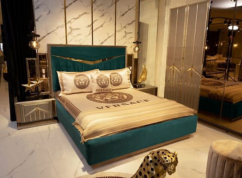 JVmoebel Bett Hochglanz Schlafzimmer Bett Doppelbett Betten Möbel Einrichtu günstig online kaufen