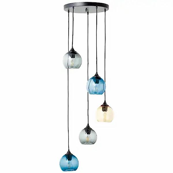 Brilliant Pendelleuchte »Amiri« E14 1 Stk. höhenverstellbar - 5 flammig - d günstig online kaufen