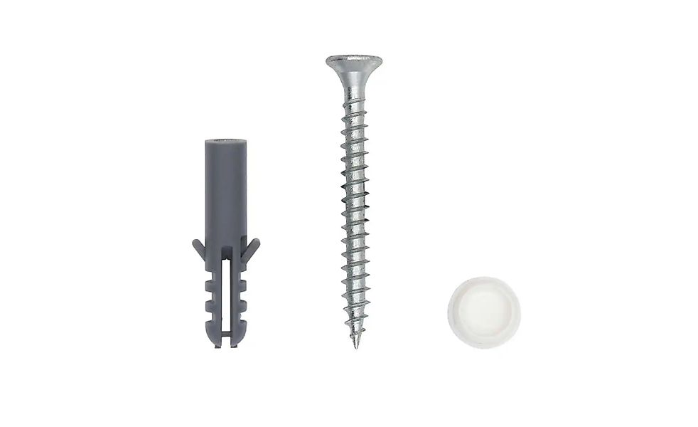 Mydeco Schraubenset Level 10er Set   ¦ silber ¦ Stahl ¦ Maße (cm): B: 4 H: günstig online kaufen