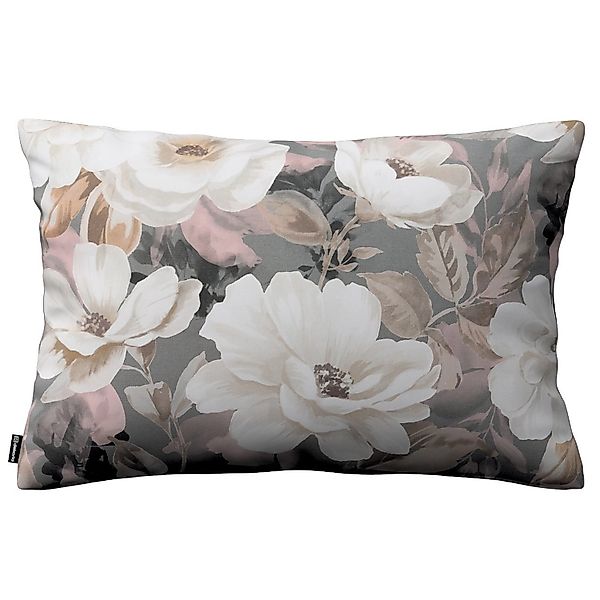 Kissenhülle Mia rechteckig, grau-rosa, 47 x 28 cm, Gardenia (142-13) günstig online kaufen