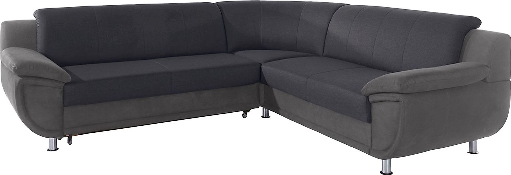 TRENDMANUFAKTUR Ecksofa »Rondo 3, zeitlos und modern, im Materialmix, L-For günstig online kaufen