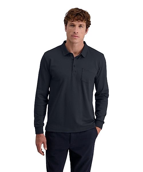 Pierre Cardin Herren Langarm Poloshirt 1/1 POLOKN - Regular Fit günstig online kaufen
