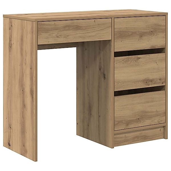 vidaXL Schreibtisch Schreibtisch Eiche handwerklich 90 günstig online kaufen