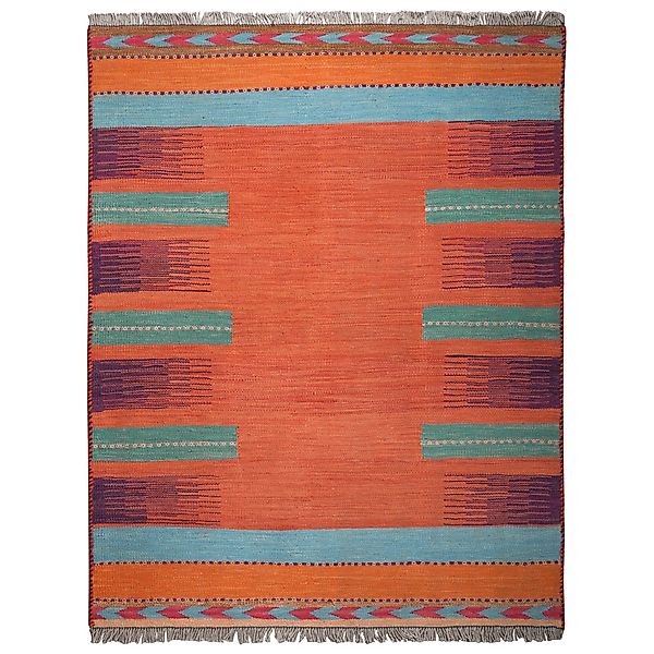 PersaTepp Teppich Kelim Gashgai multicolor B/L: ca. 117x149 cm günstig online kaufen