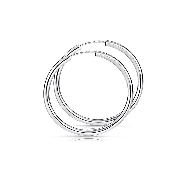 Materia Paar Creolen Ohrringe Damen Silber günstig online kaufen