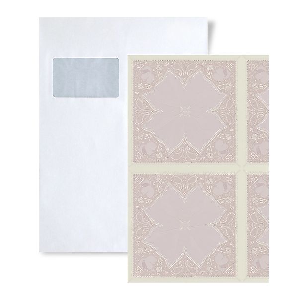 PROFHOME 1 MUSTERSTÜCK S-378454-GU DIN A4 MUSTER der Ornament Tapete günstig online kaufen