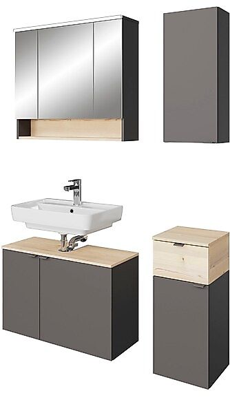 Saphir Badmöbel-Set "Quickset 394", (Komplett-Set, 4 St.) günstig online kaufen