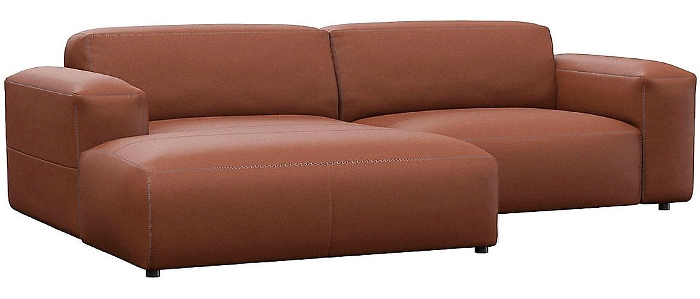 FLEXLUX Ecksofa »Lucera Chaislongue rechts oder links, L-Form, bequem«, mod günstig online kaufen
