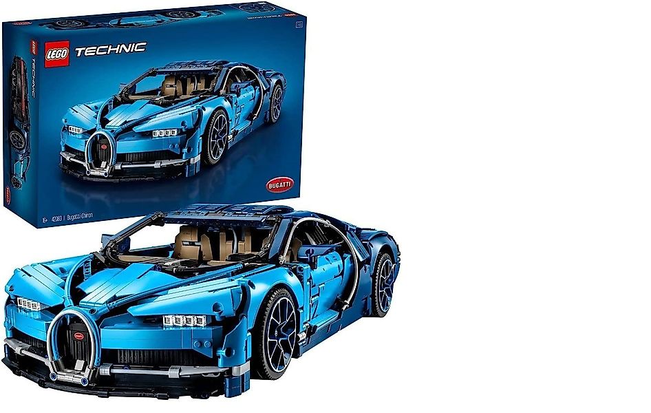 LEGO® Technic 42083 Bugatti Chiron Spielbausteine, günstig online kaufen