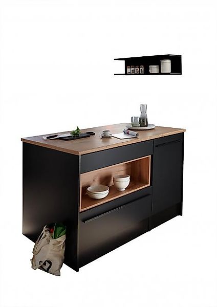 BASIC by Balculina Kücheninsel "Jazz Kücheninsel" Breite 145 cm, Türen und günstig online kaufen