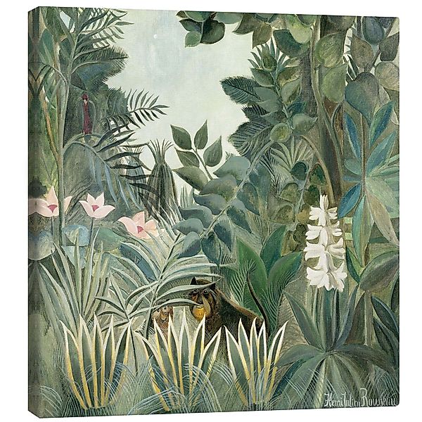 Posterlounge Poster Henri Rousseau, Äquatorialer Dschungel, günstig online kaufen