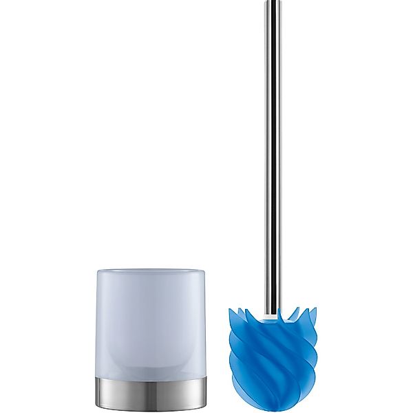 Loomaid WC-Bürste Silikonkopf Edelstahl Blau günstig online kaufen
