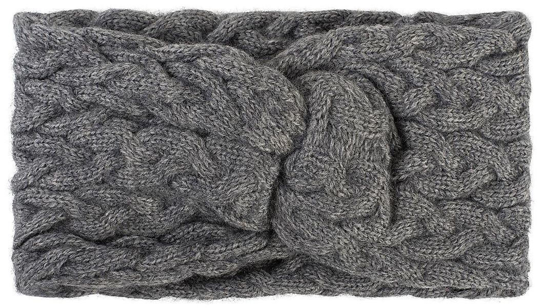 styleBREAKER Stirnband Strick Stirnband mit Zopfmuster günstig online kaufen