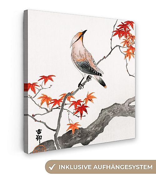 OneMillionCanvasses® Leinwandbild Vintage - Vogel - günstig online kaufen