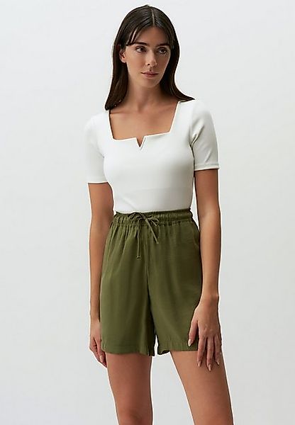 Jimmy Key Shorts Hohe Taille Gewebt Shorts günstig online kaufen
