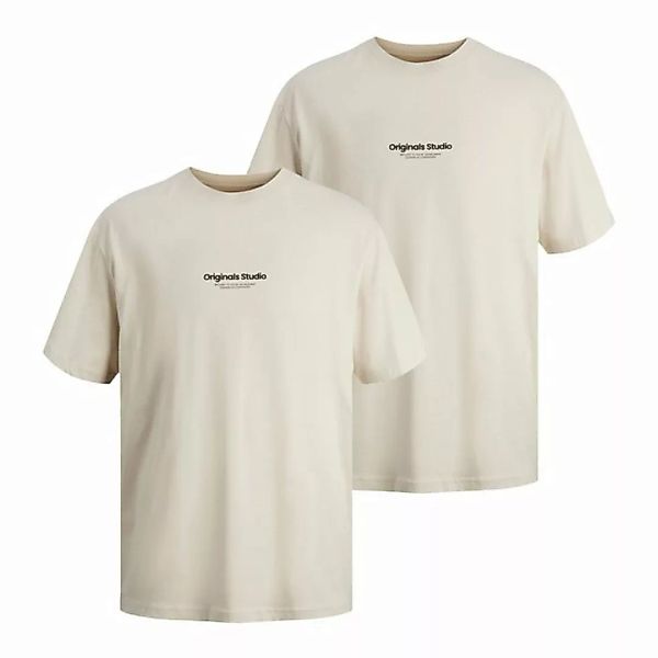 Jack & Jones T-Shirt 2er Pack Jorvesterbro Tee SS Crew Neck mit modischem S günstig online kaufen
