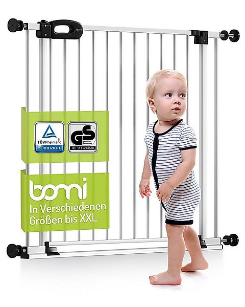 BOMI Türschutzgitter Treppenschutzgitter Merle Flatstep, Babygitter flacher günstig online kaufen