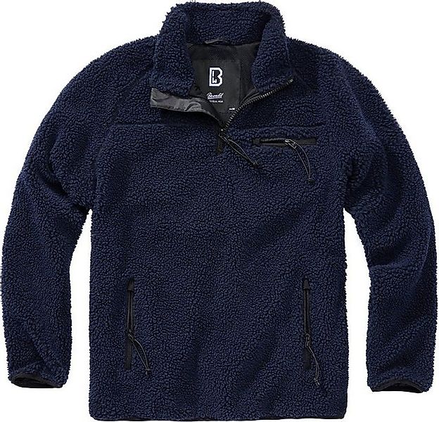 Brandit Rundhalspullover Teddyfleece Troyer günstig online kaufen