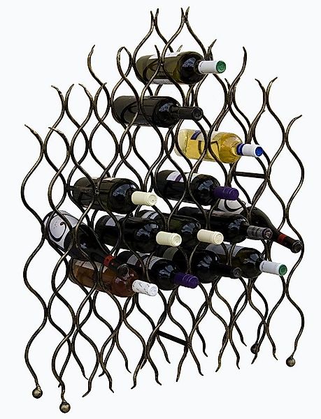 DanDiBo Weinregal "Grand Feu" Metall Schmiedeeisen günstig online kaufen