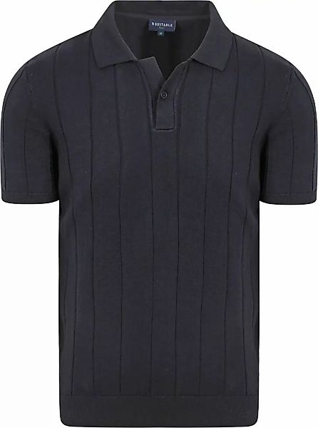 Suitable Respect Poloshirt Drop Needle Navy - Größe XL günstig online kaufen