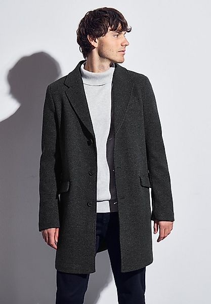 STREET ONE MEN Wintermantel mit Reverskragen günstig online kaufen