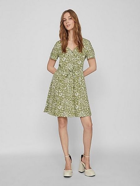 Vila Shirtkleid (mini) VILISE JANE V-NECK S/S DRESS/SU günstig online kaufen