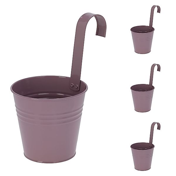 Mojawo Blumenkasten 4x Blumentopf zum Aufhängen günstig online kaufen