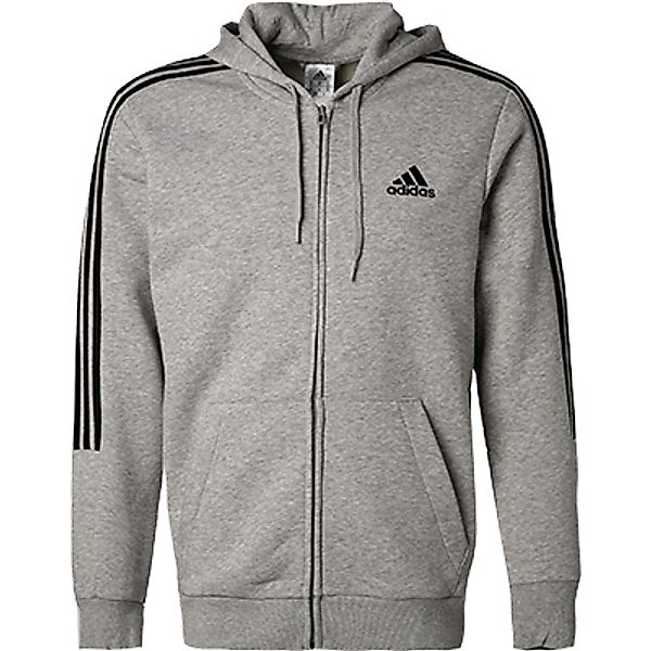 Adidas Essentials Fleece Cut 3 Stripes S Medium Grey Heather / Black günstig online kaufen