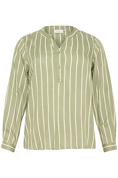 KAFFE Curve Langarmbluse Langarm-Bluse KCsida Große günstig online kaufen