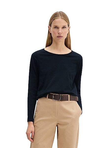 Marc O'Polo Langarmshirt in Organic Cotton-Qualität günstig online kaufen