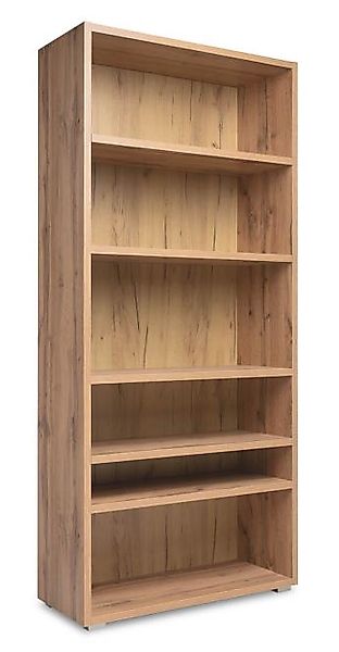 IMAGE-26 Regal Honig-Eiche 5-Böden von Finori günstig online kaufen