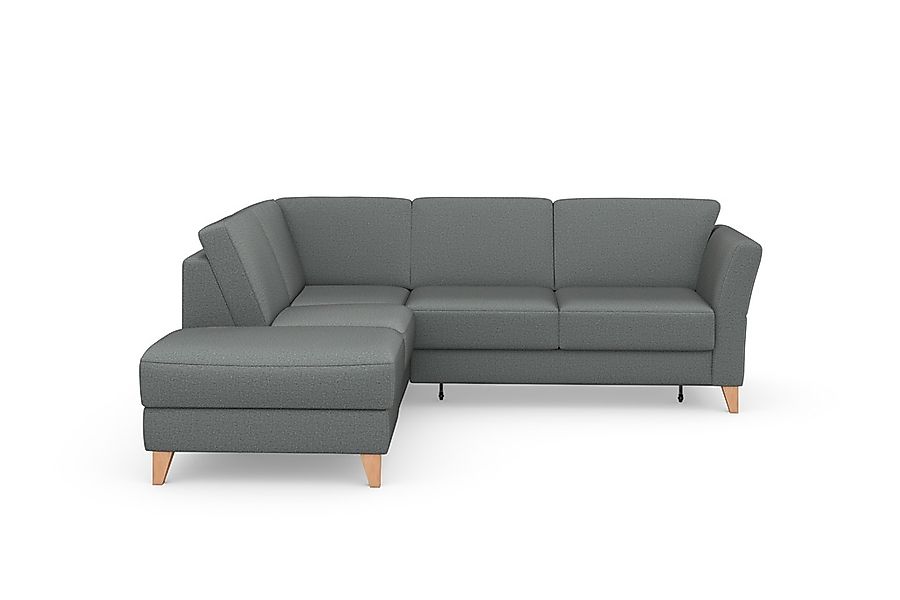 sit&more Ecksofa "Visby L-Form" Wahlweise mit Bettfunktion und Stauraum, fr günstig online kaufen