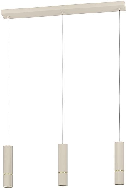 EGLO Hängeleuchte »CAMINIA Pendellampe - Stahl - GU10 - 3X4,7W - IP20« GU10 günstig online kaufen