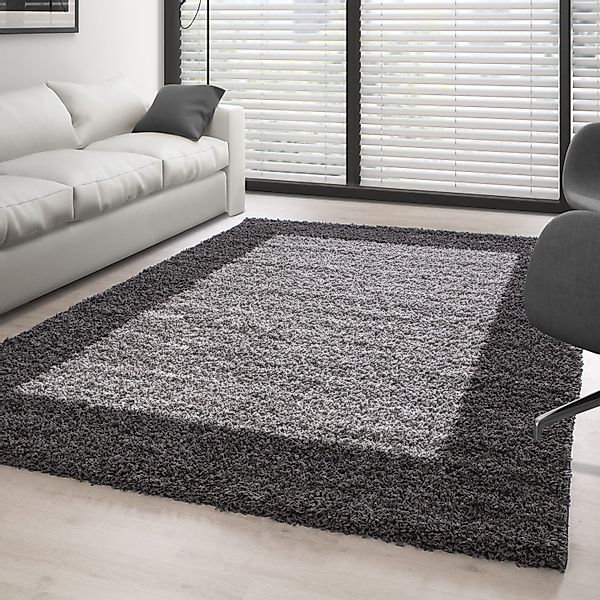 Carpettex Hochflor-Teppich Bordüre Design, Läufer, Höhe: günstig online kaufen