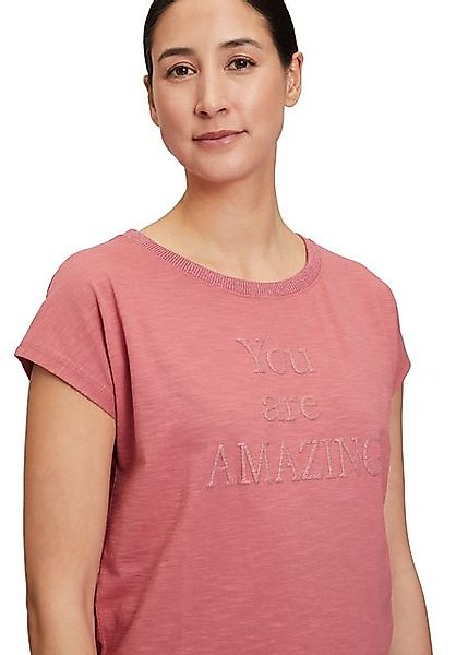 Cartoon Kurzarmshirt Cartoon Rundhals-Shirt mit Placement günstig online kaufen