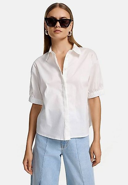 CATNOIR Kurzarmbluse Catnoir Bluse Baumwollstretch 1/2 Arm 36 weiß (1-tlg) günstig online kaufen