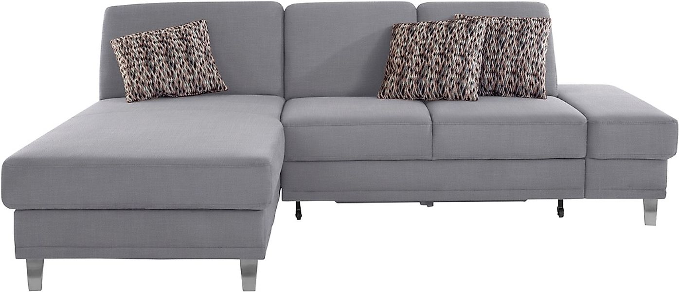 sit&more Ecksofa »Clio L-Form«, wahlweise mit Bettfunktion oder Vorziehsitz günstig online kaufen