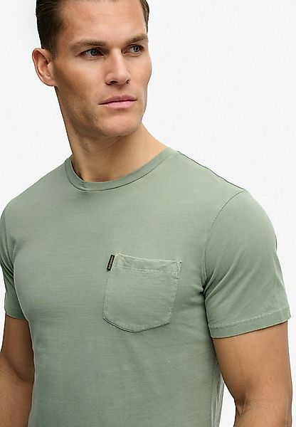 Superdry Rundhalsshirt CLASSIC ESSENTIAL POCKET TEE mit stylischer, aufgese günstig online kaufen