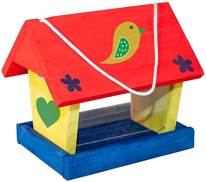 Windhager Vogelhaus Woodpecker, Bausatz inkl. Farbset zum Bemalen günstig online kaufen