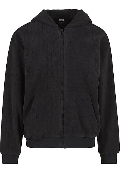 URBAN CLASSICS Kapuzenpullover "Urban Classics Jaquard Velvet Zip-Hoody" 1 günstig online kaufen