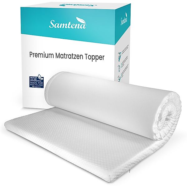 Matratzenauflage Viscoelastischer Matratzentopper Superior mit Memory günstig online kaufen