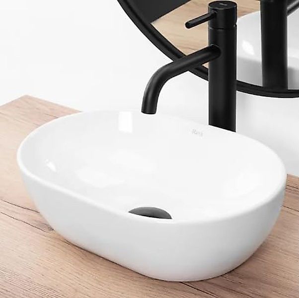 GTM Design Aufsatzwaschbecken Set mit Waschtischbatterie günstig online kaufen