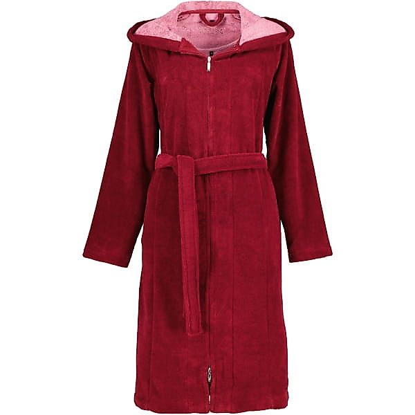 Vossen Bademantel Damen Palermo - Farbe: burgundy - 016 (141571) - XL günstig online kaufen