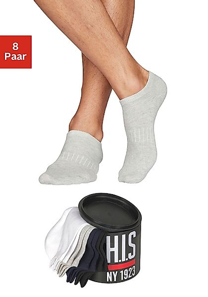 H.I.S Sneakersocken Dose, 8 Stk. tlg. in der Geschenkdose günstig online kaufen
